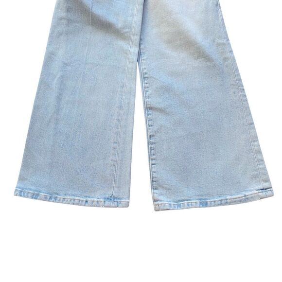 REVOLVE Jeans SPRWMN LA NEW Denim Flare Leggings Francoise Blue Size Small 26 - Picture 8 of 16